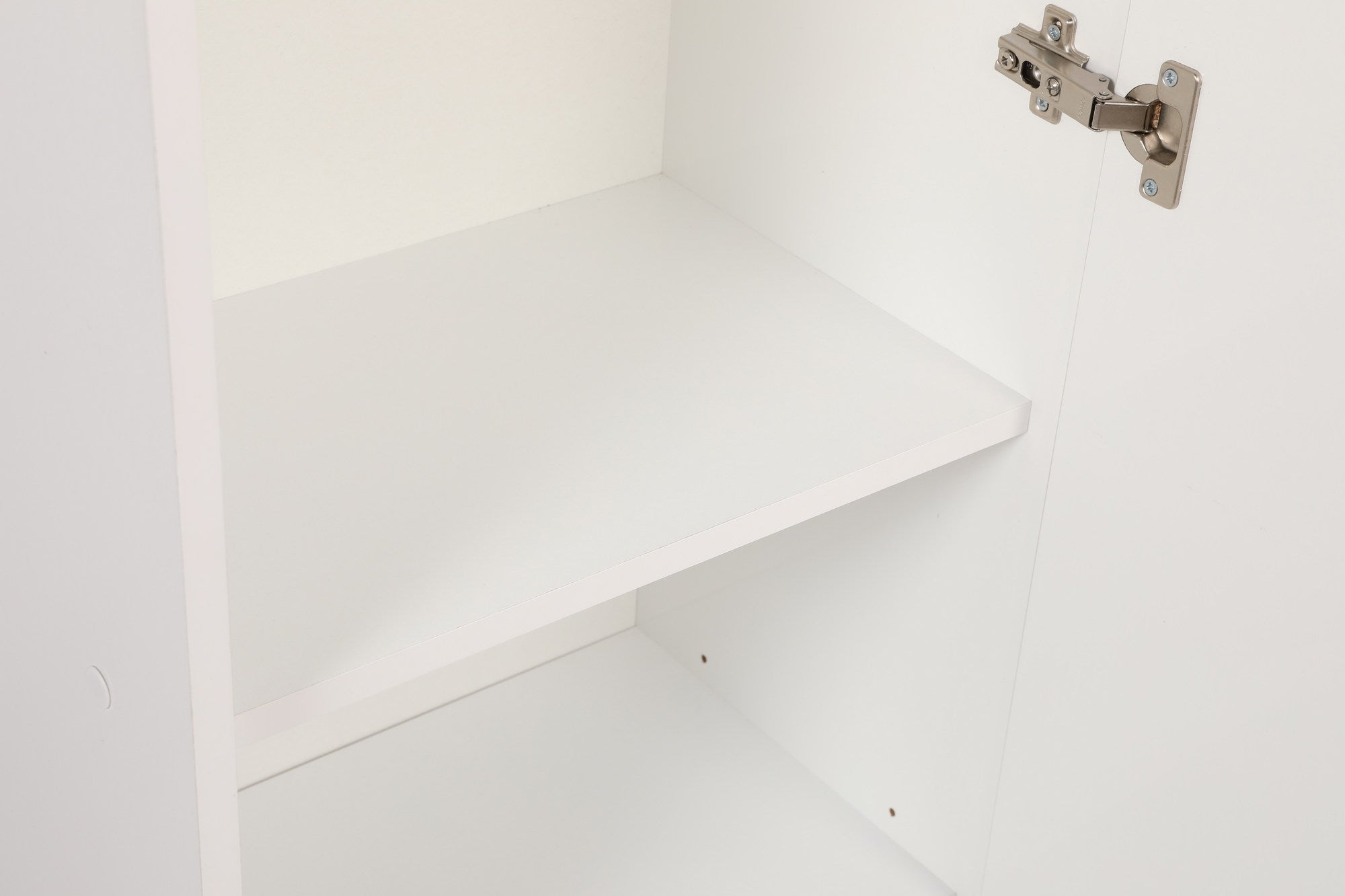 Armário multifunções – 45 cm x 169 cm x 32 cm – Branco – Painel de partículas revestido a melamina