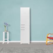 Armário multiusos – 45cm x 187cm x 40cm – Branco – Painéis de partículas