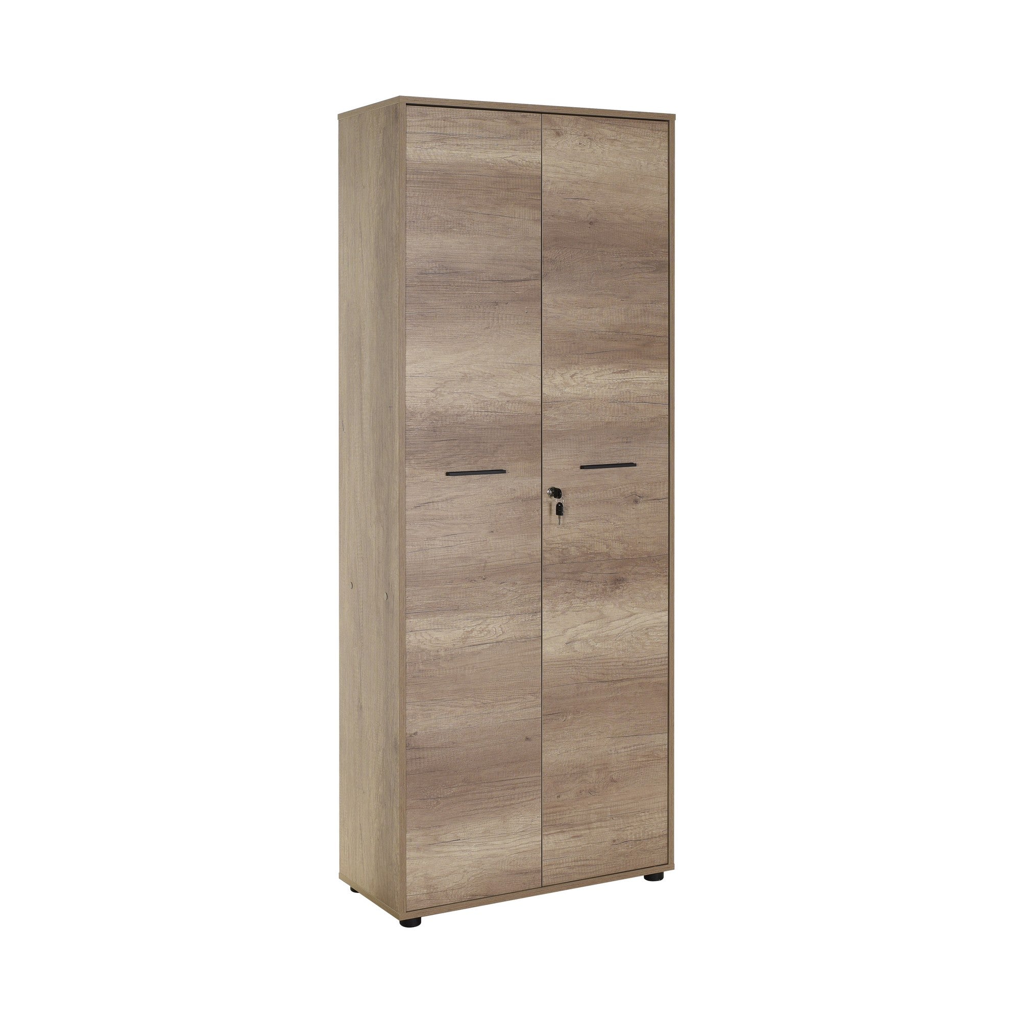 Estante de livros – 72 cm x 187 cm x 34 cm – Nogueira clara – Painel de partículas