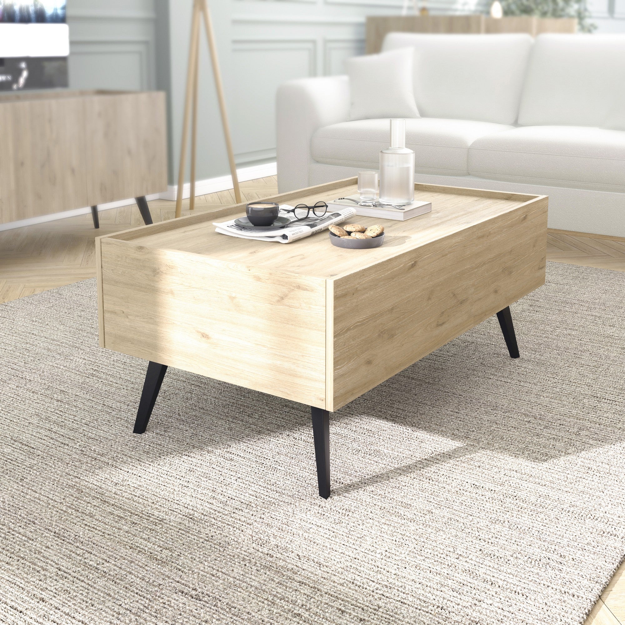 Mesa de Centro-Shp-701-Carvalho