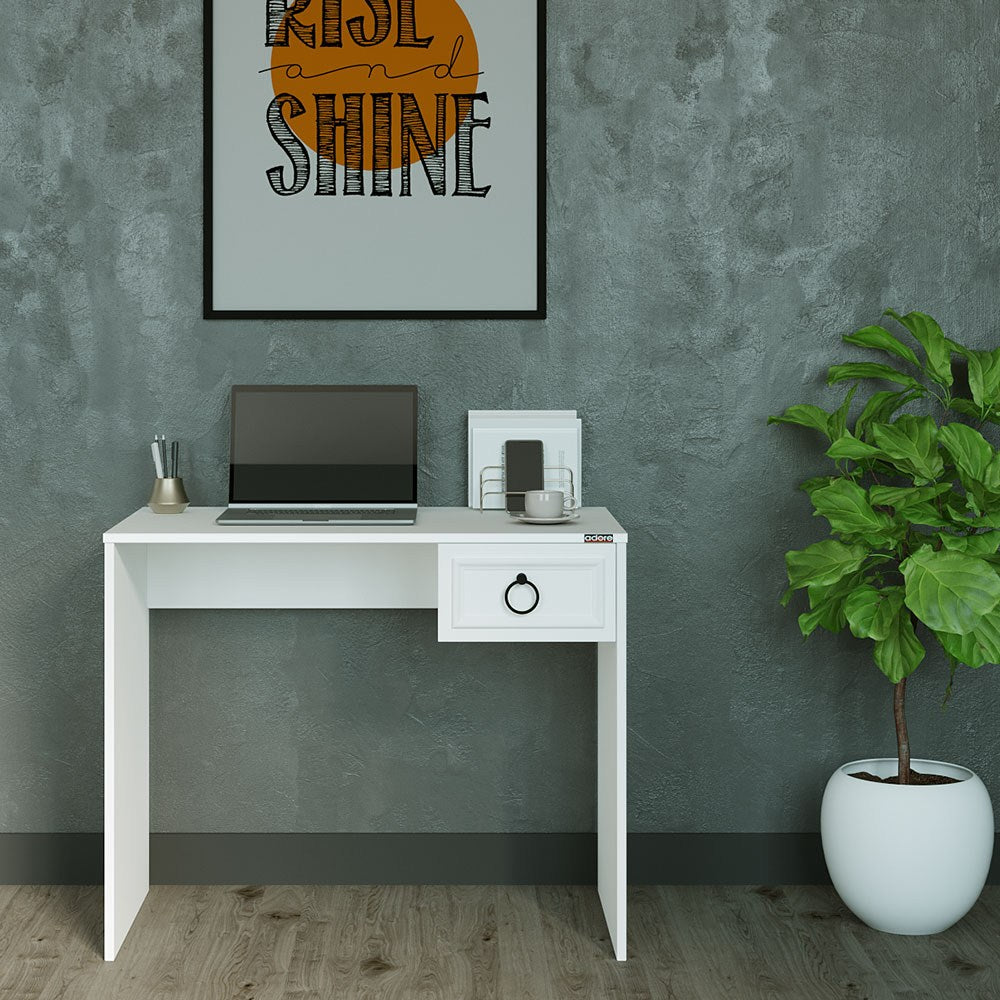 Secretária de Estudo – 90x75x51 cm – Branco – Melamina