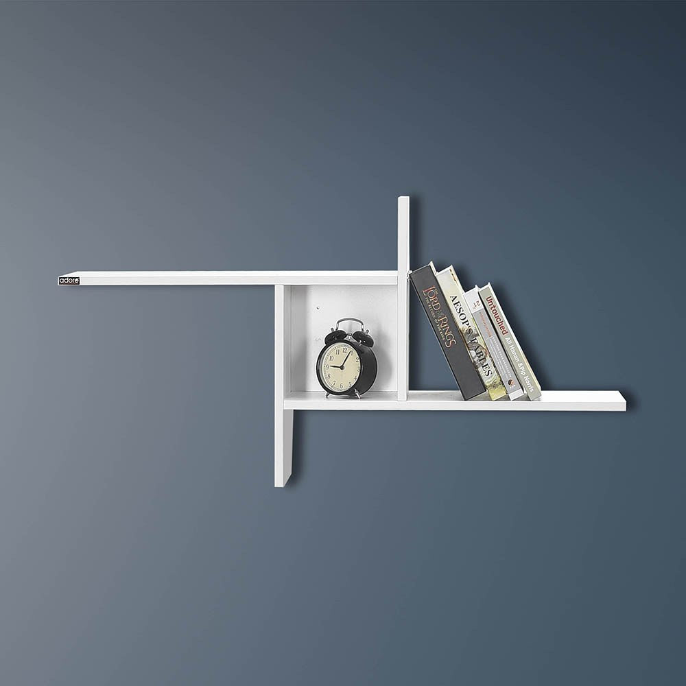 Prateleira de parede-RAF - 4-Diamante Branco
