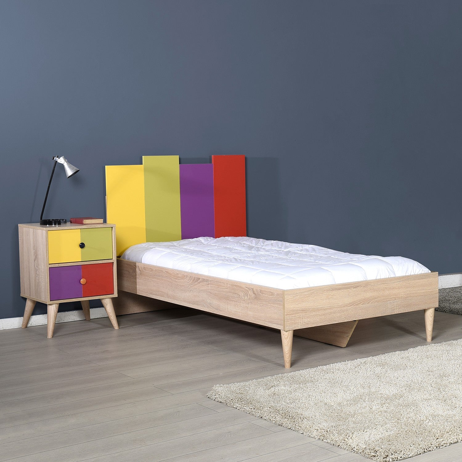 Mesa de cabeceira-KMD - 920-Multicolorido