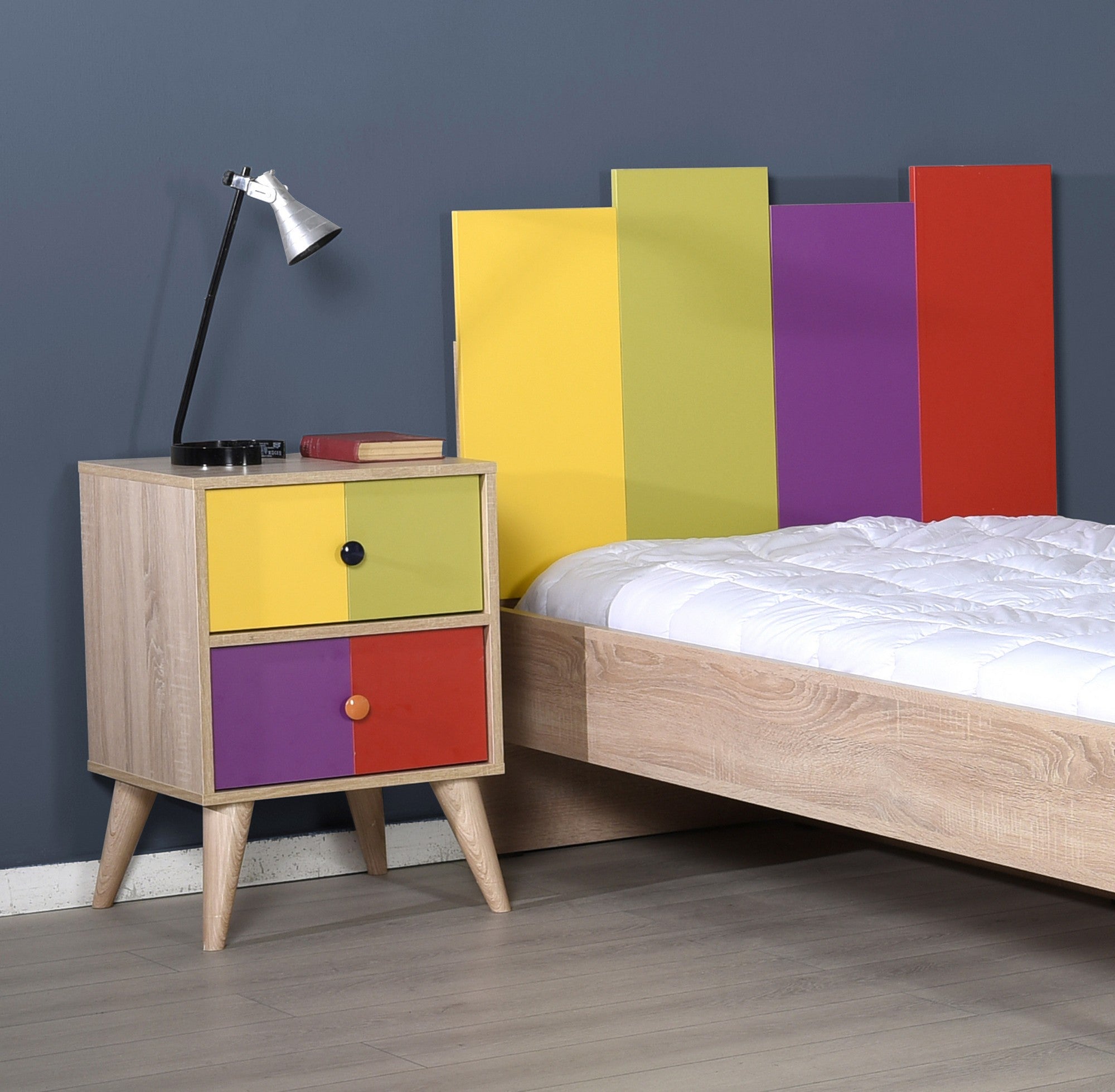 Mesa de cabeceira-KMD - 920-Multicolorido