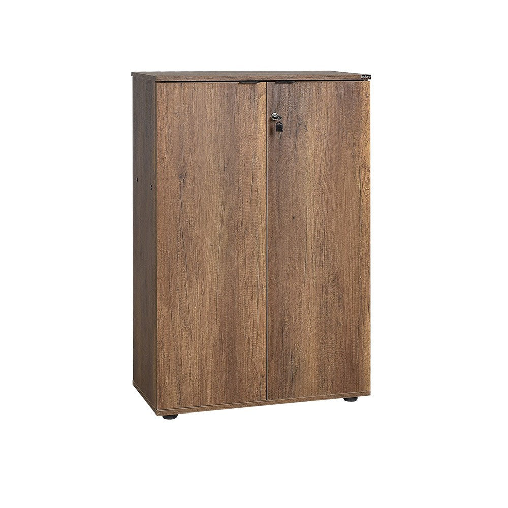 Estante de livros – 72 cm x 109 cm x 34 cm – Nogueira – Painel de partículas