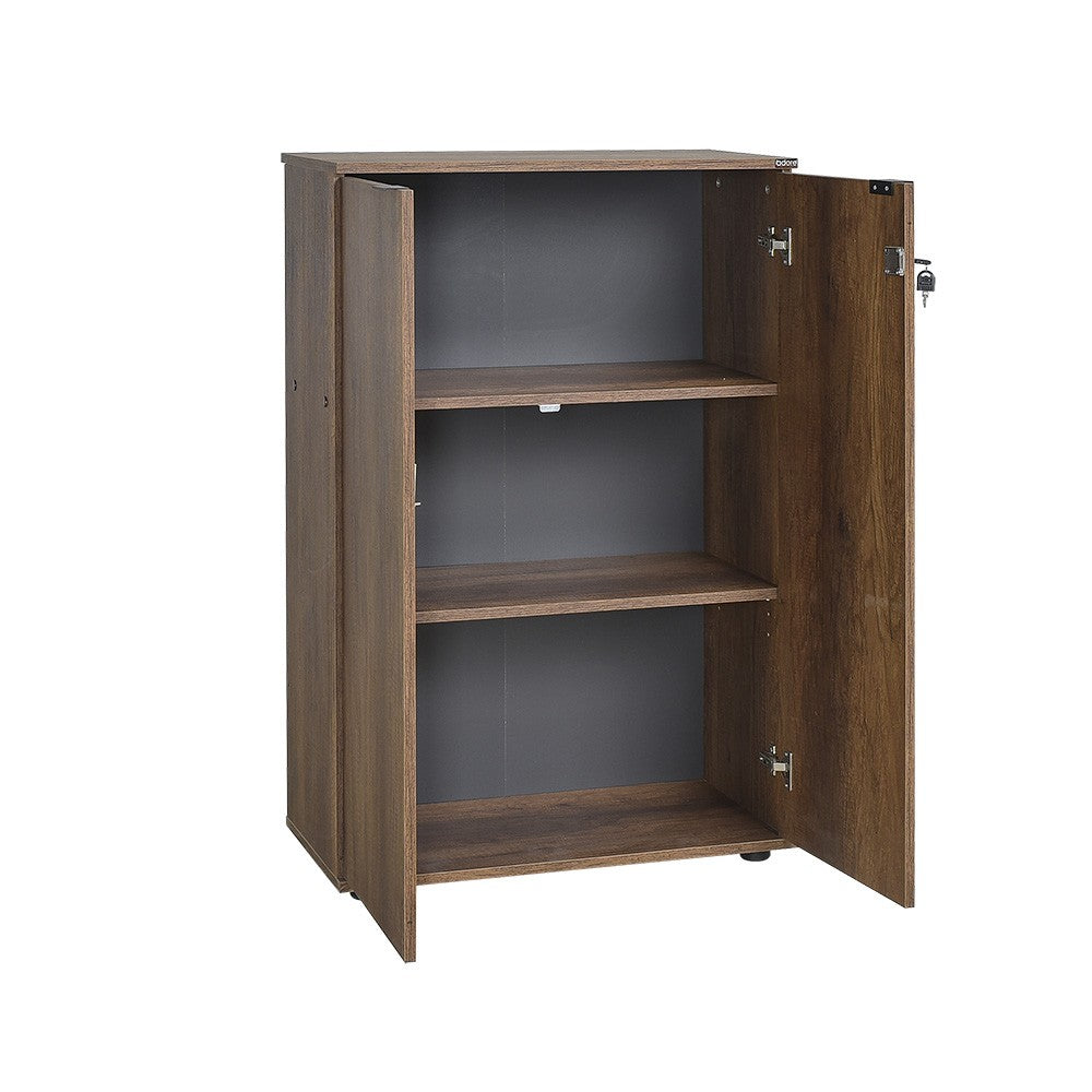 Estante de livros – 72 cm x 109 cm x 34 cm – Nogueira – Painel de partículas