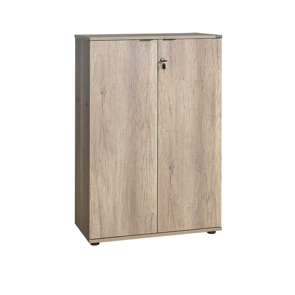 Estante de livros – 72 cm x 109 cm x 34 cm – Nogueira clara – Painel de partículas