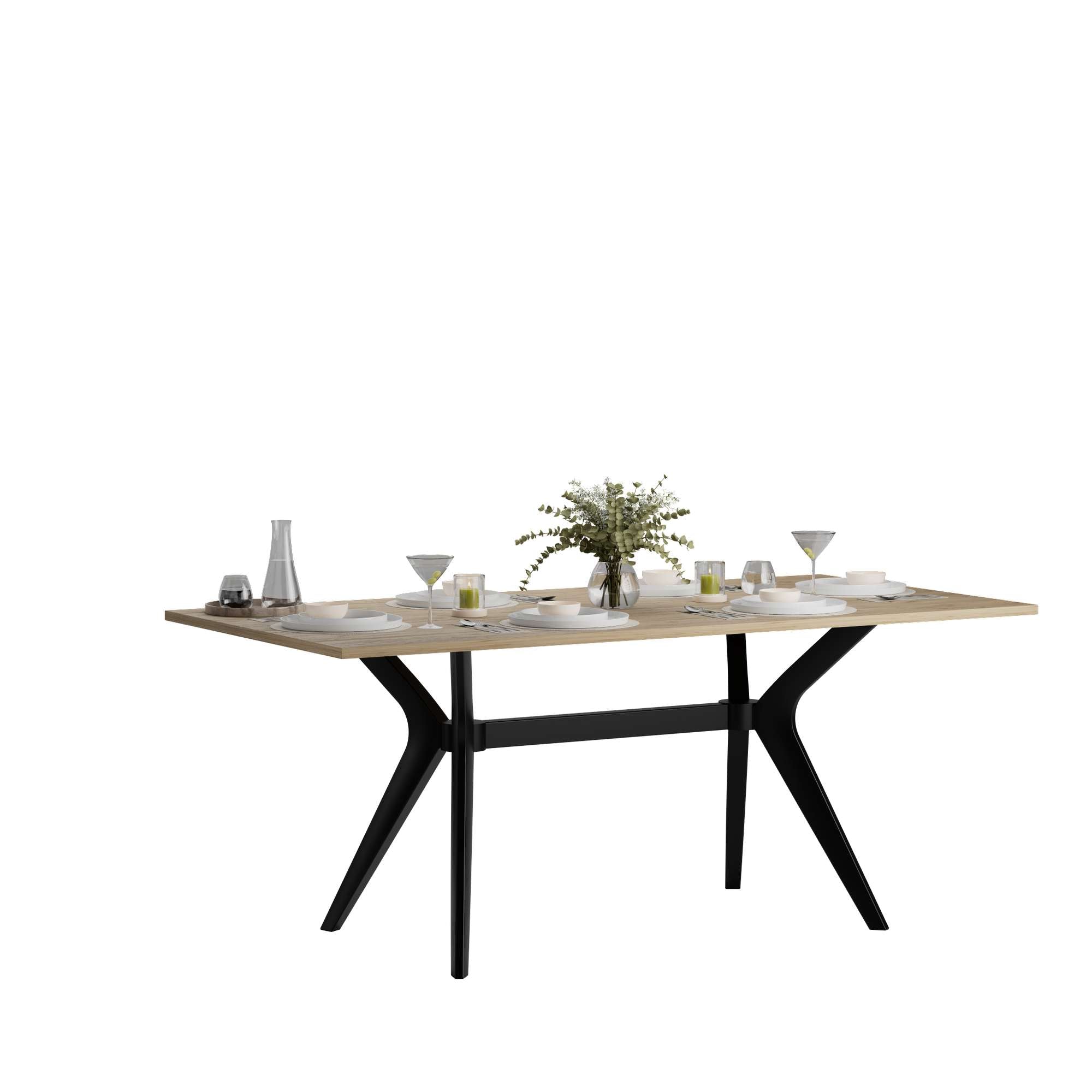 Mesa de jantar-YMS-708-FF-2-Carvalho