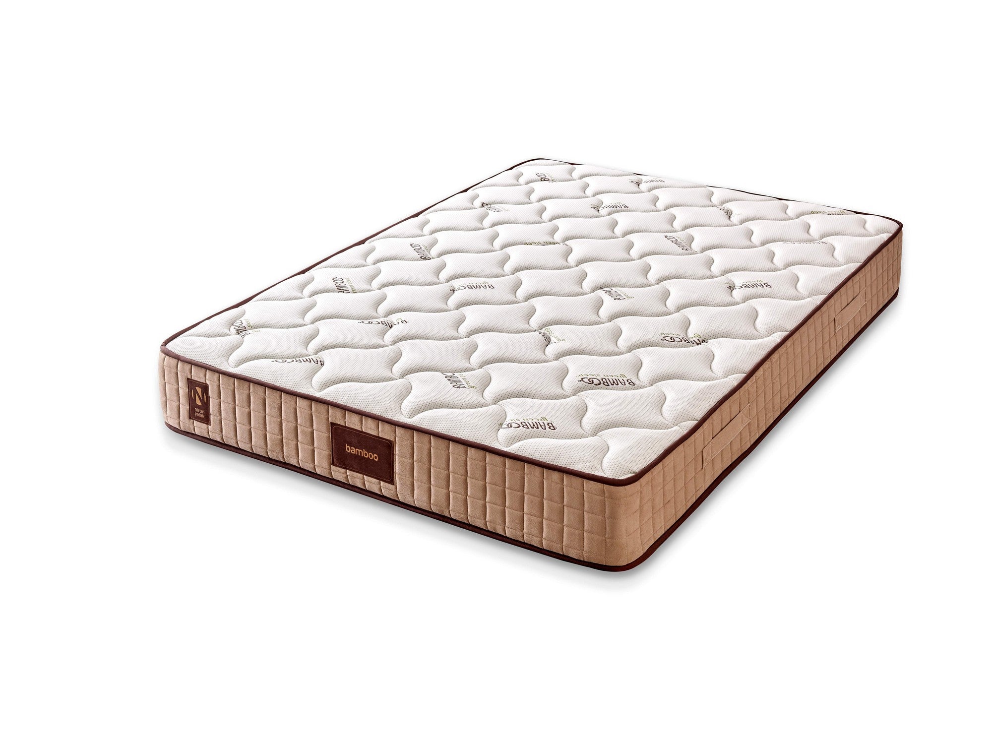 Colchão Comfort Series, 90x190 cm, Dupla Face, Firmeza Média, Espuma Hipermacia, Sistema Especial de Molas Multi Niron, Tecido de Malha de Bambu, Conceito de Hotel
