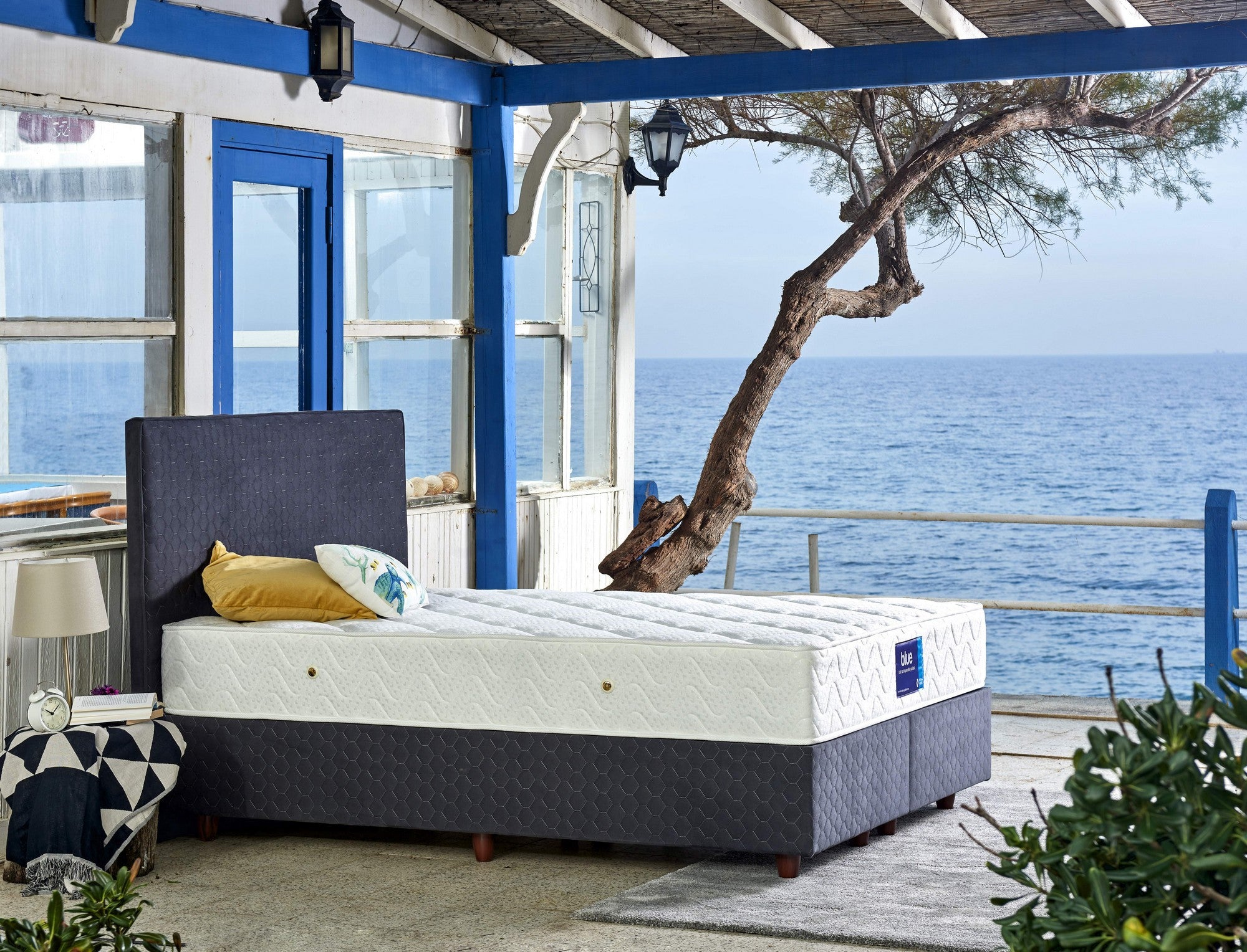 Colchão Ortopédico, Dupla Face, 200x200 cm, Firme, Capa em Tecido de Malha, Sistema Especial de Molas Multi Niron, 26 cm de Altura | Ideal para o Conforto de Hotéis