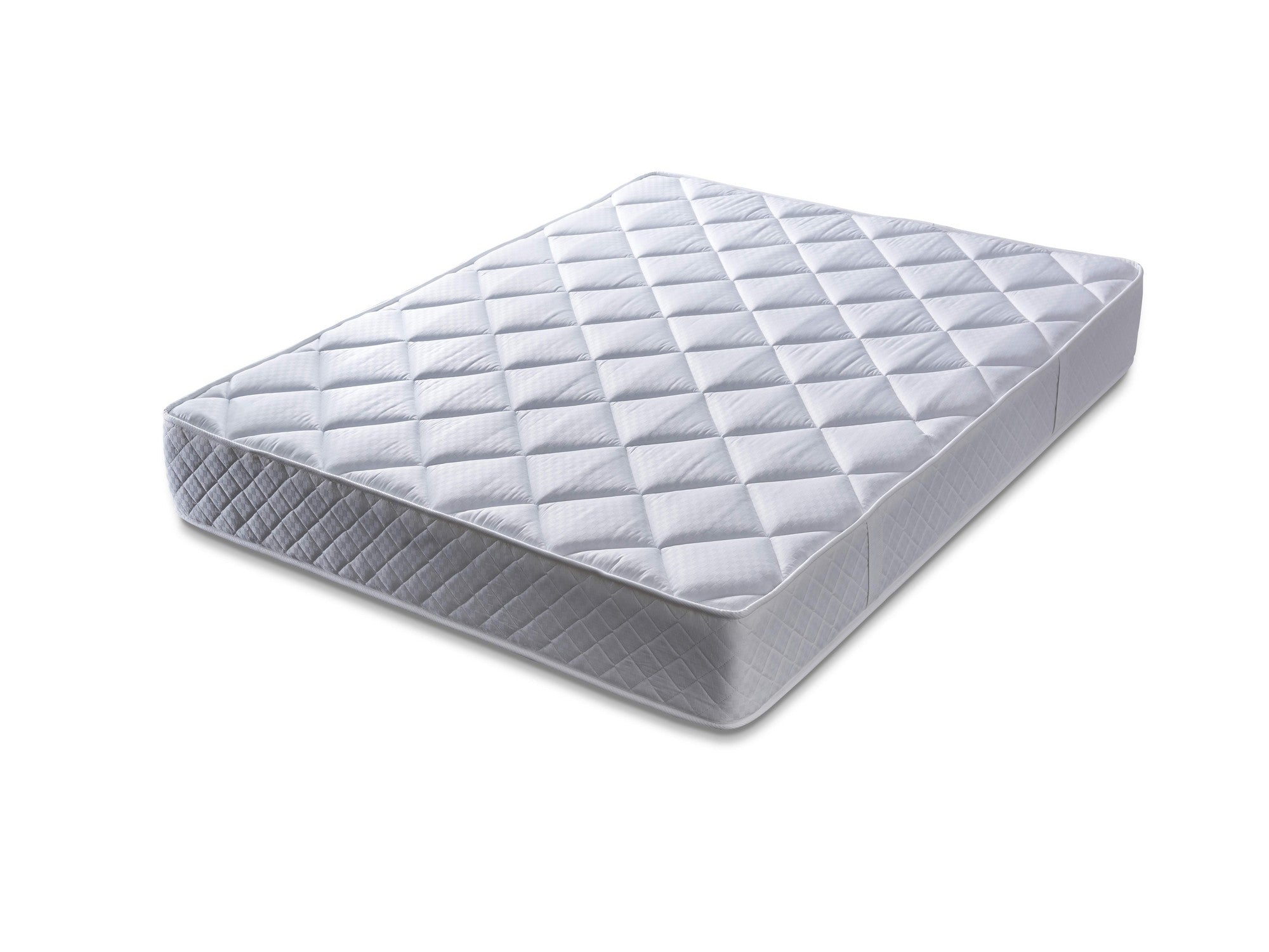 Colchão de luxo estilo hotel, 140 x 200 cm, conforto duplo (firme/macio), sistema de molas múltiplas, capa de tecido branco, 26 cm de altura | Perfeito para um sono reparador