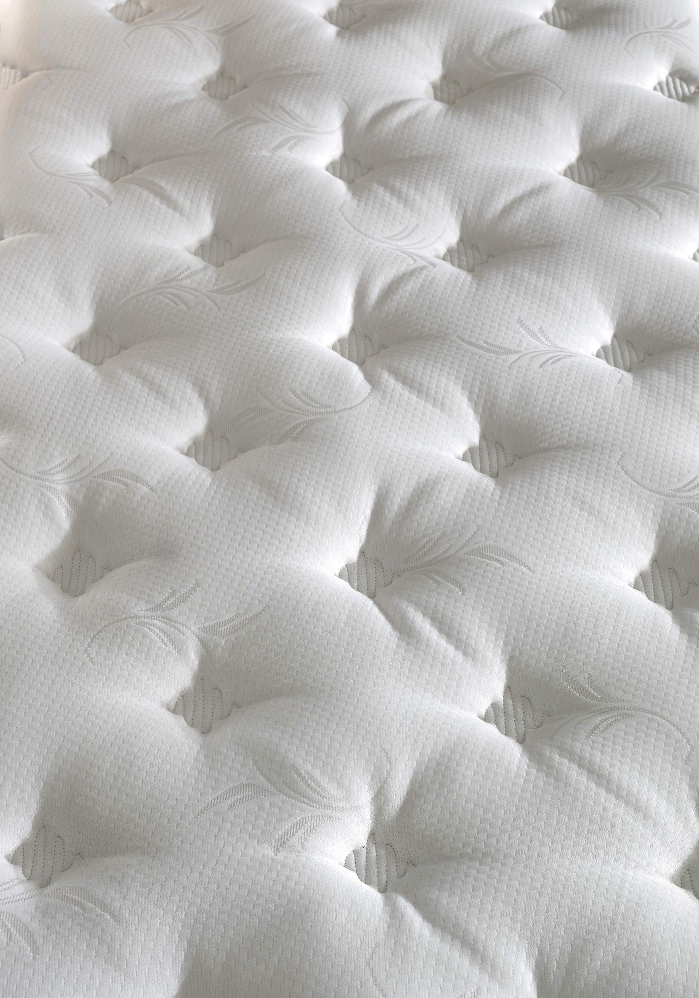 Colchão de hotel ultra firme, 140 x 190 cm, capa de tecido trançado, sistema de molas múltiplas, camada de conforto de fibra de silicone, design acolchoado decorativo, montado