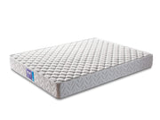 Colchão de luxo estilo hotel, firme e dupla face, 90 x 200 cm, 23 cm de altura | Capa de malha de algodão, sistema de molas múltiplas | Suporte ortopédico completo, branco