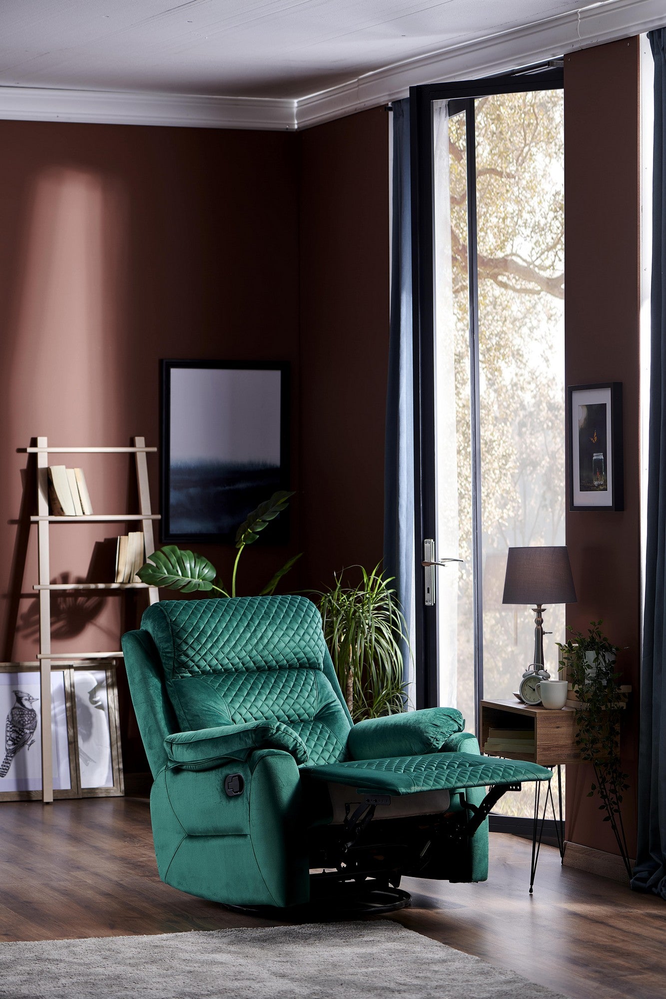 Poltrona reclinável-Trone-Verde
