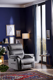 Poltrona reclinável-Trone-Cinza