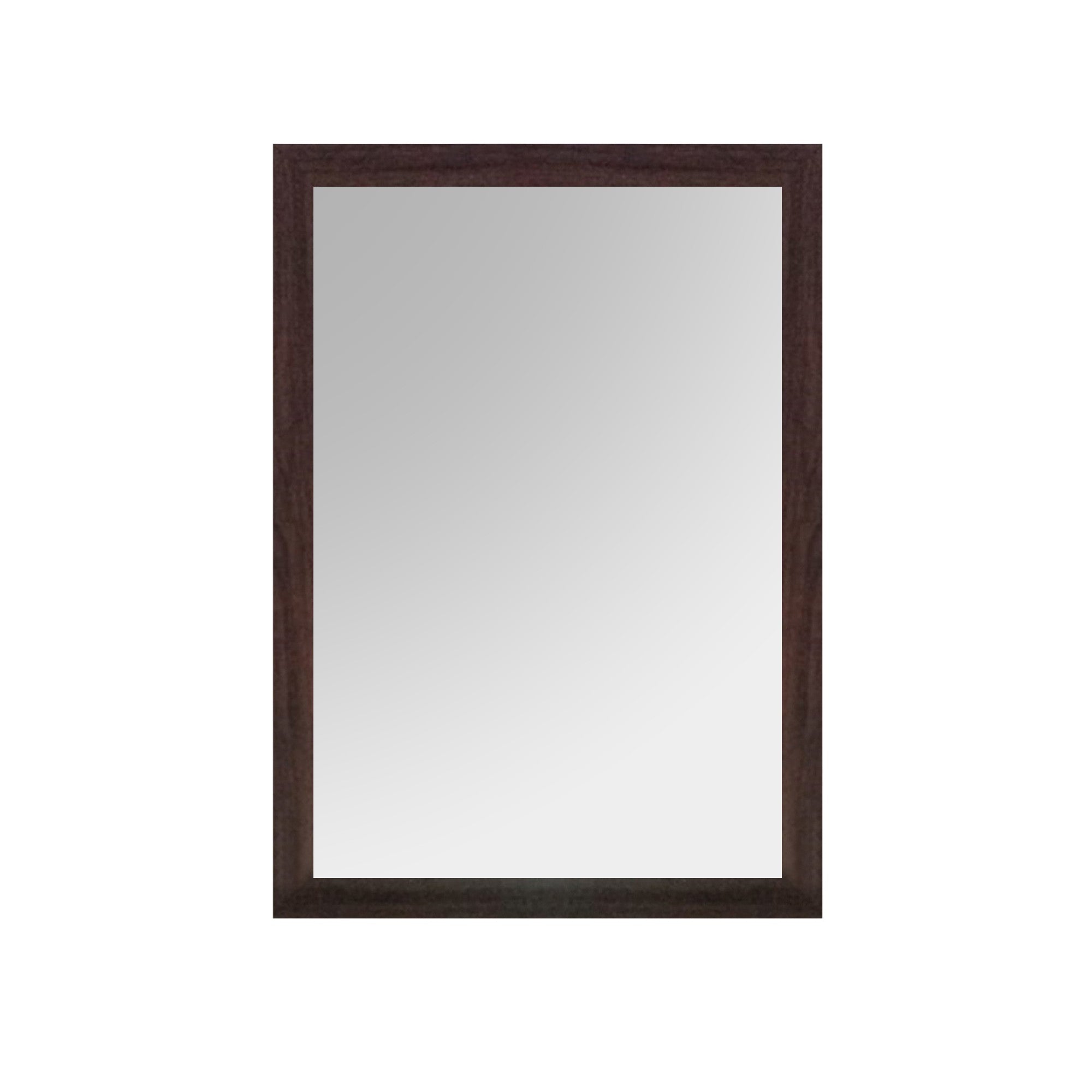 Espelho Decorativo-Framed-Marrom