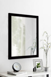 Espelho Decorativo-Framed-Preto