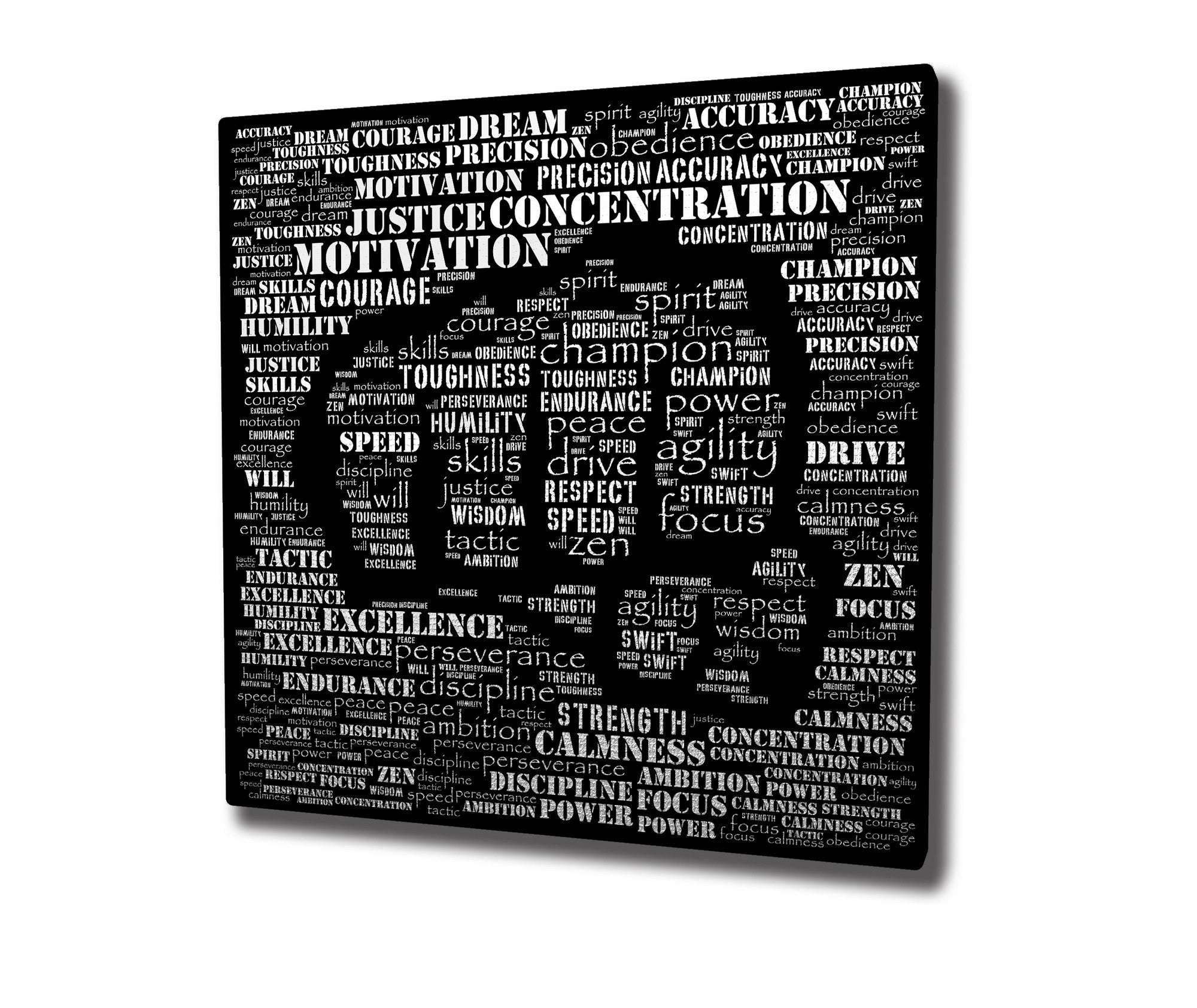 Quadro Decorativo em Tela 45x45cm - Impressão Digital Premium com Moldura de Madeira