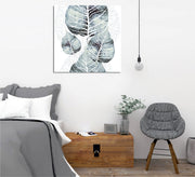 Quadro Decorativo em Tela 45x45cm - Impressão Digital Premium com Moldura de Madeira