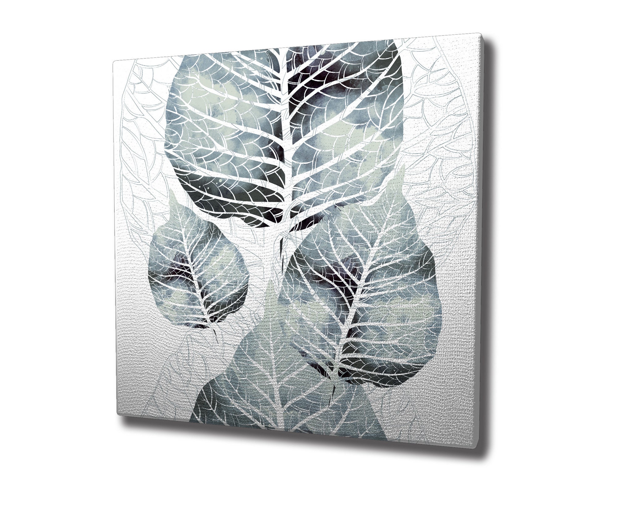 Quadro Decorativo em Tela 45x45cm - Impressão Digital Premium com Moldura de Madeira