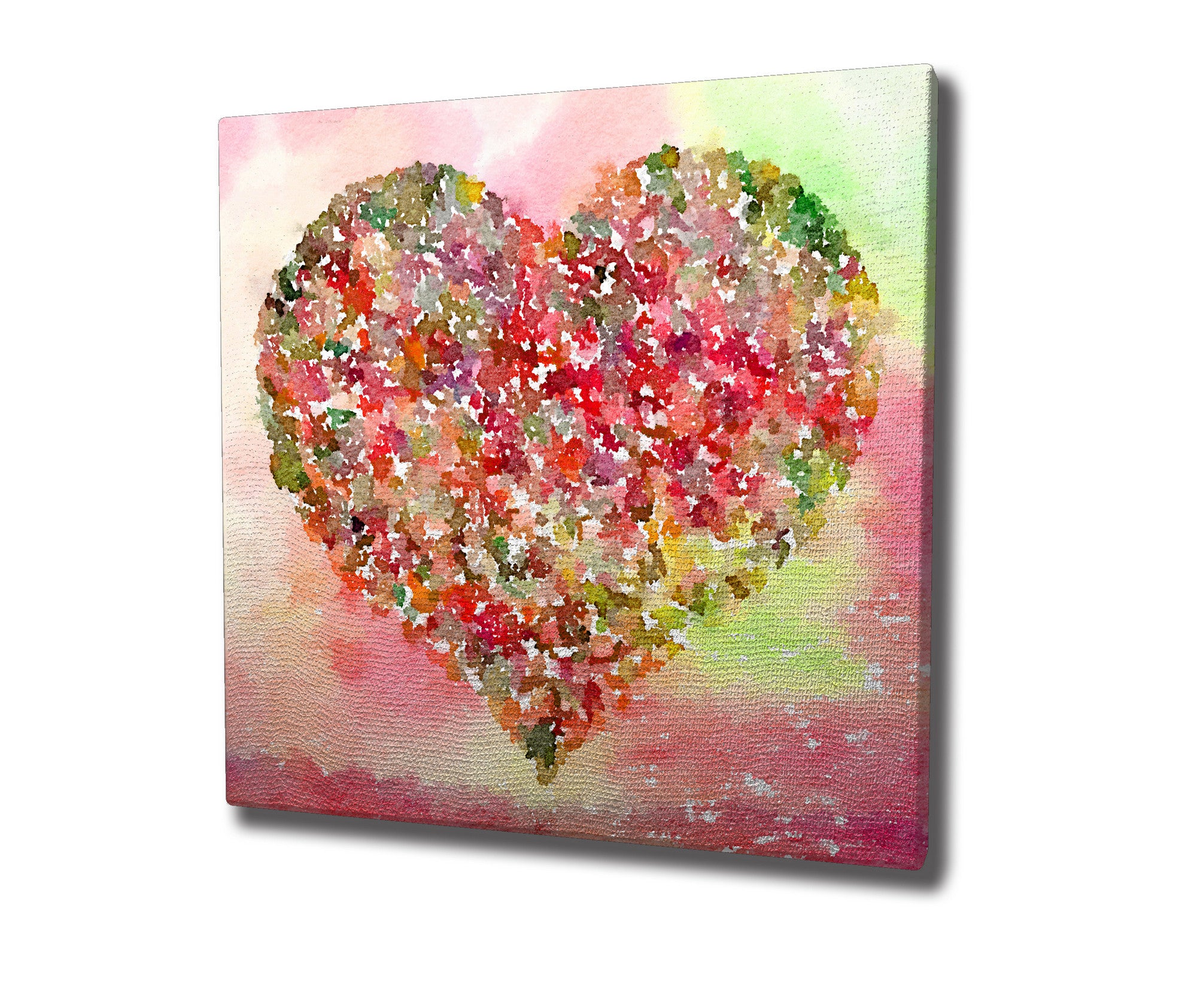 Quadro Decorativo em Tela 45x45cm - Impressão Digital Premium com Moldura de Madeira