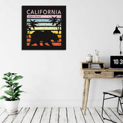 Quadro Decorativo em Tela 45x45cm - Impressão Digital Premium com Moldura de Madeira