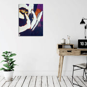 Quadro Decorativo em Tela com Moldura de Madeira - Impressão Digital Multicolor 30x40cm