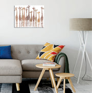 Quadro Decorativo em Tela com Moldura de Madeira - Impressão Digital Multicolor 30x40cm