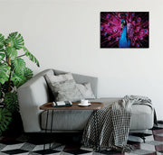 Quadro Decorativo em Tela com Moldura de Madeira - Impressão Digital Multicolor 30x40cm