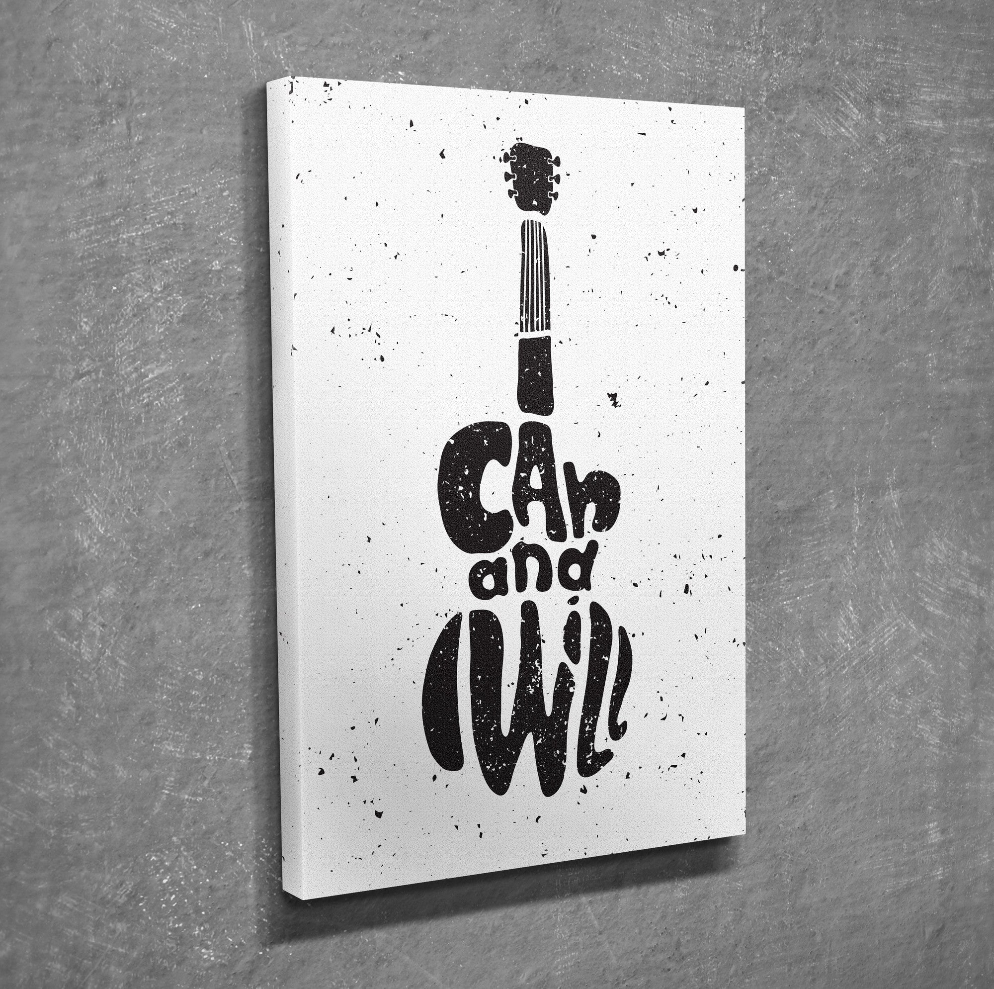 Quadro Decorativo em Tela com Moldura de Madeira - Impressão Digital Multicolor 30x40cm