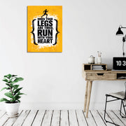 Quadro Decorativo em Tela com Moldura de Madeira - Impressão Digital Multicolor 30x40cm