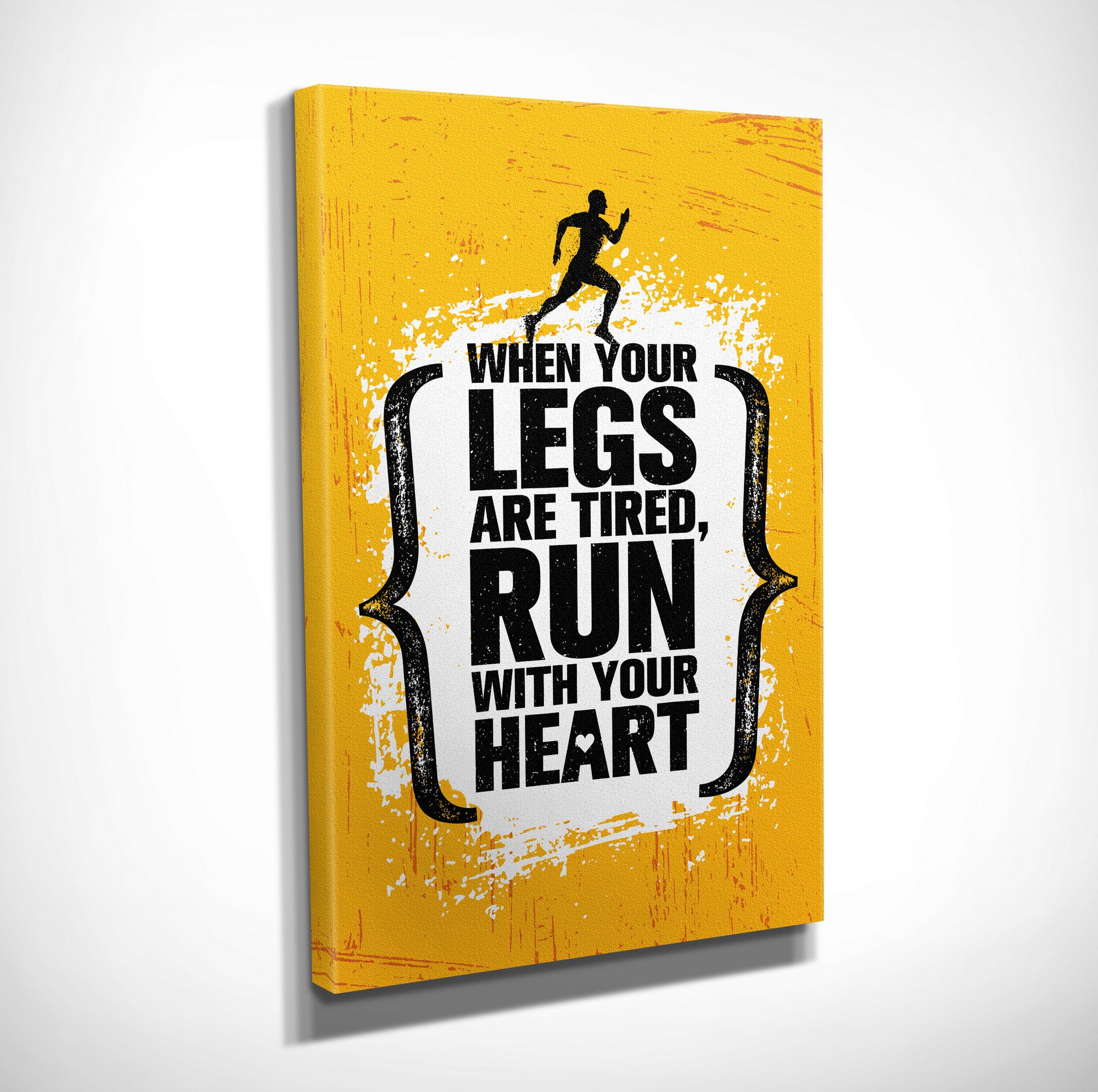 Quadro Decorativo em Tela com Moldura de Madeira - Impressão Digital Multicolor 30x40cm