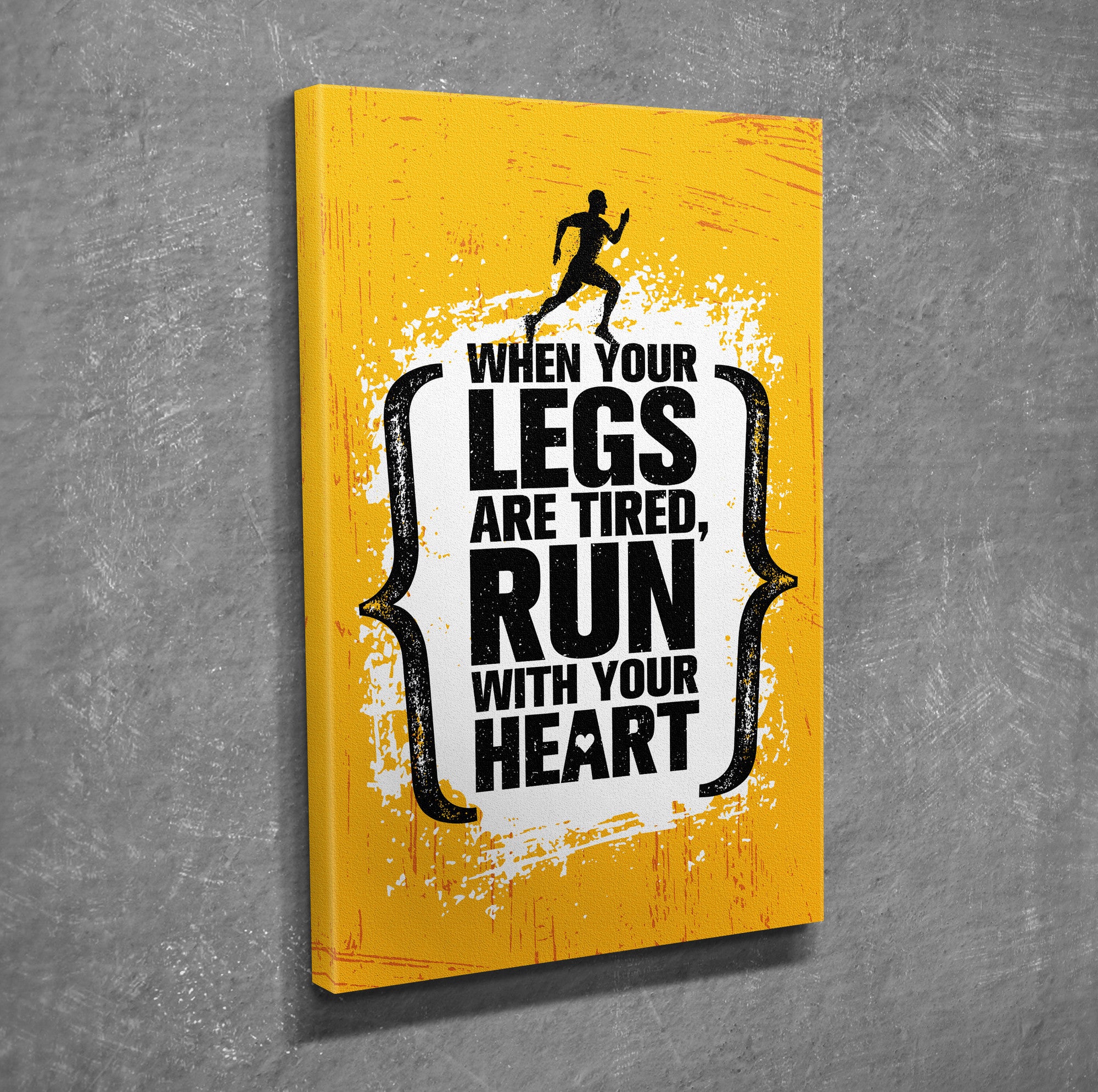 Quadro Decorativo em Tela com Moldura de Madeira - Impressão Digital Multicolor 30x40cm