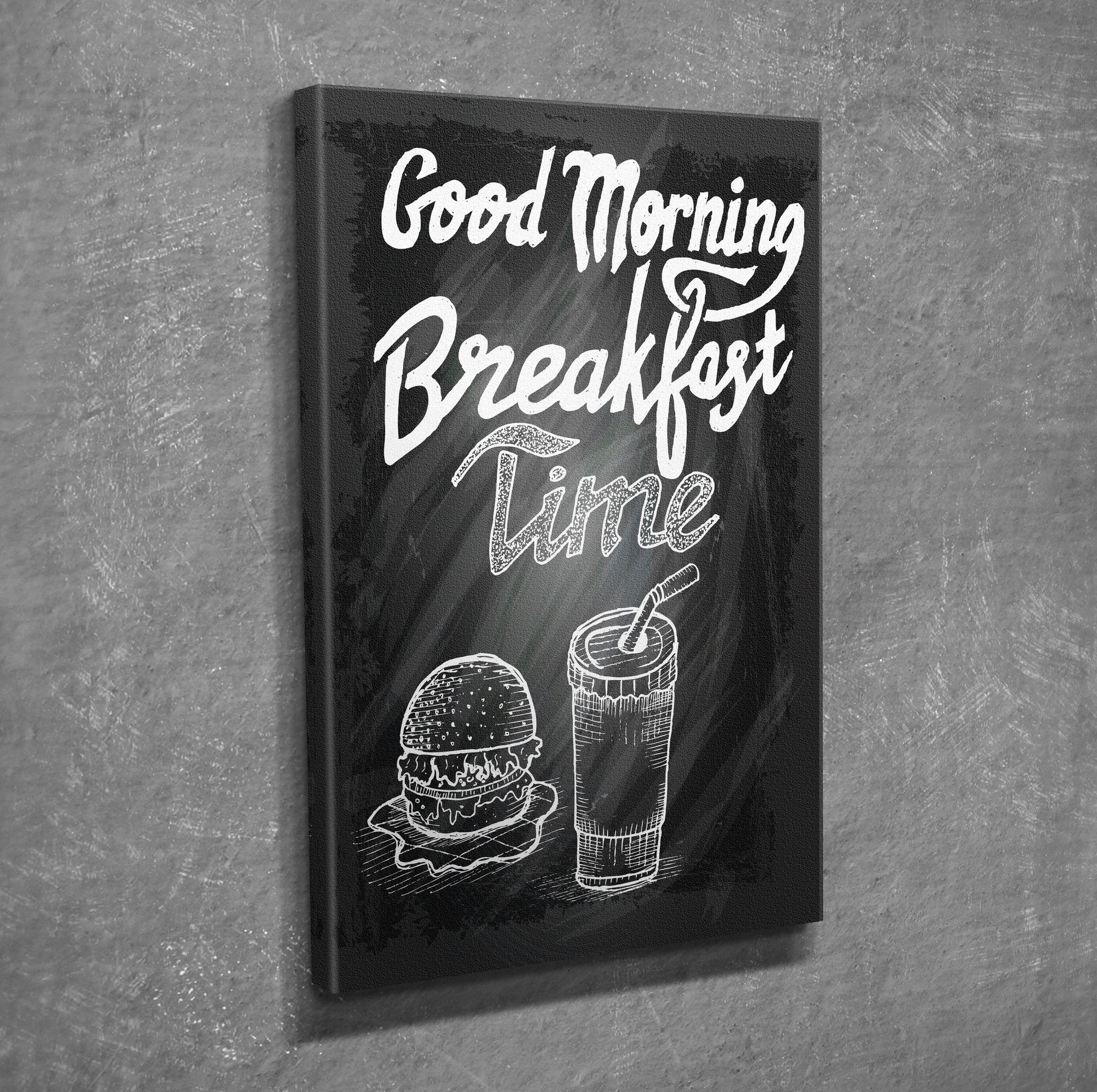 Quadro Decorativo em Tela com Moldura de Madeira - Impressão Digital Multicolor 30x40cm