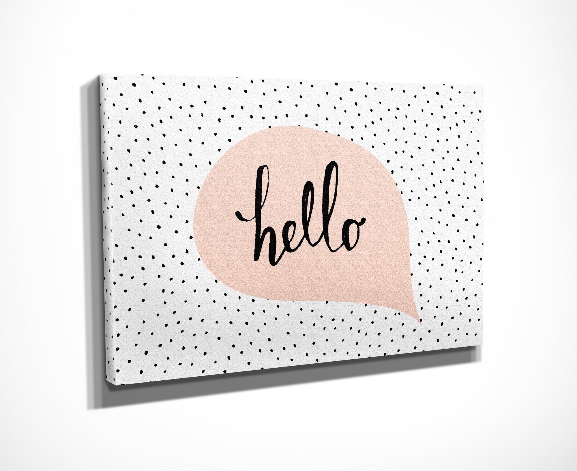 Quadro Decorativo em Tela com Moldura de Madeira - Impressão Digital Multicolor 30x40cm