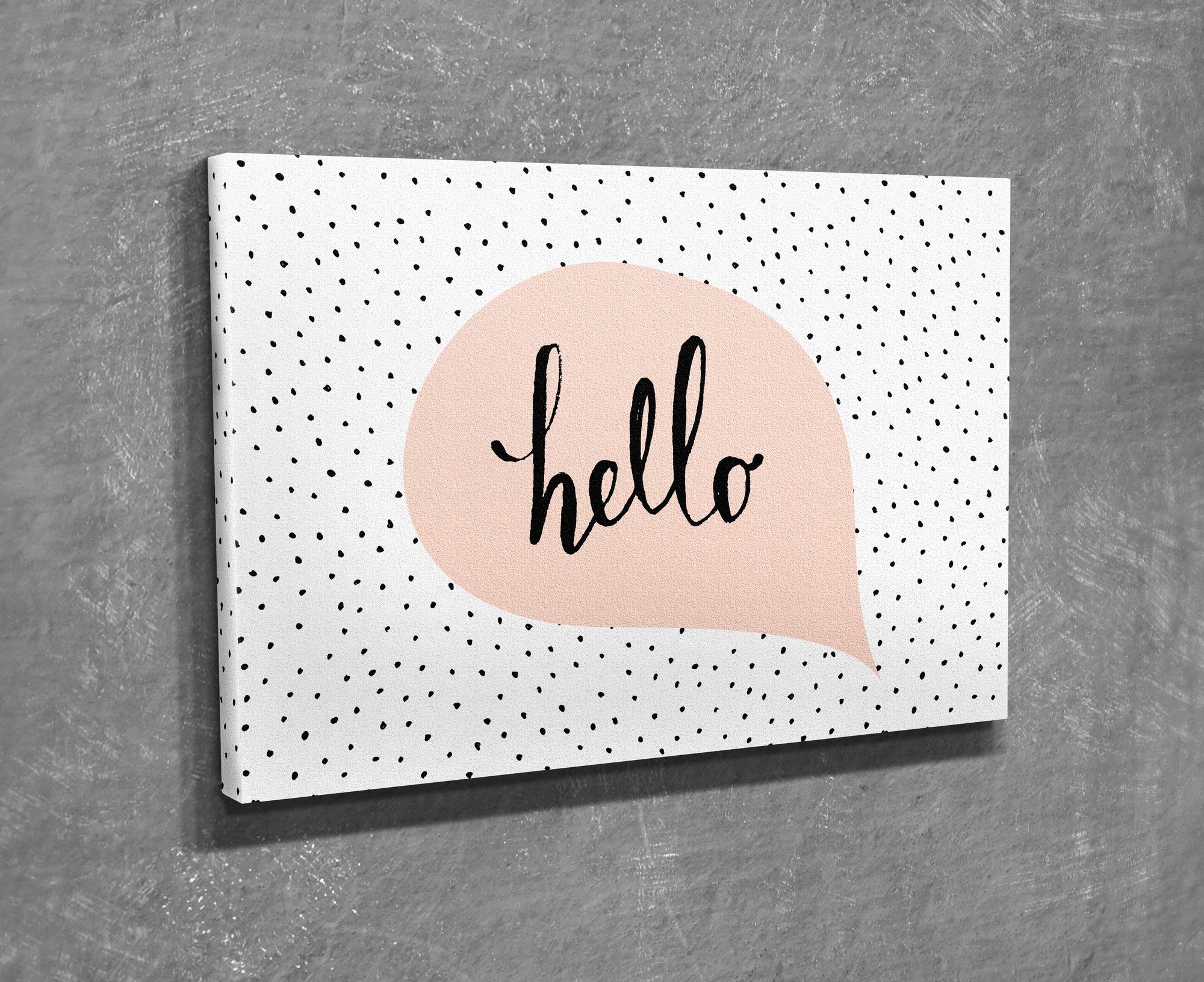 Quadro Decorativo em Tela com Moldura de Madeira - Impressão Digital Multicolor 30x40cm