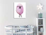 Quadro Decorativo em Tela com Moldura de Madeira - Impressão Digital Multicolor 30x40cm