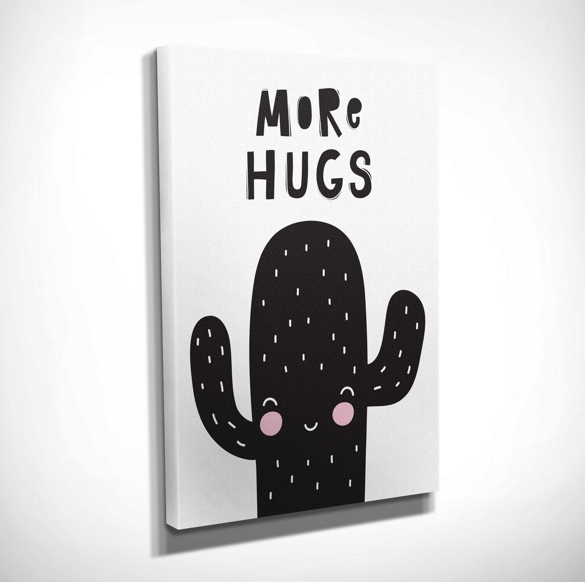 Quadro Decorativo em Tela com Moldura de Madeira - Impressão Digital Multicolor 30x40cm