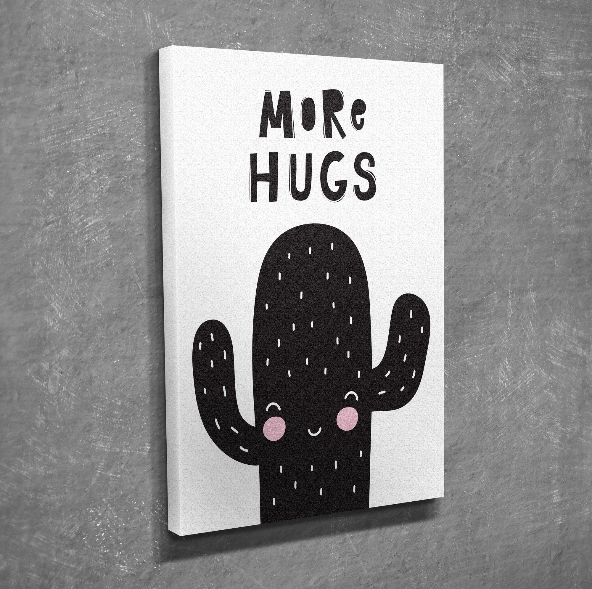 Quadro Decorativo em Tela com Moldura de Madeira - Impressão Digital Multicolor 30x40cm