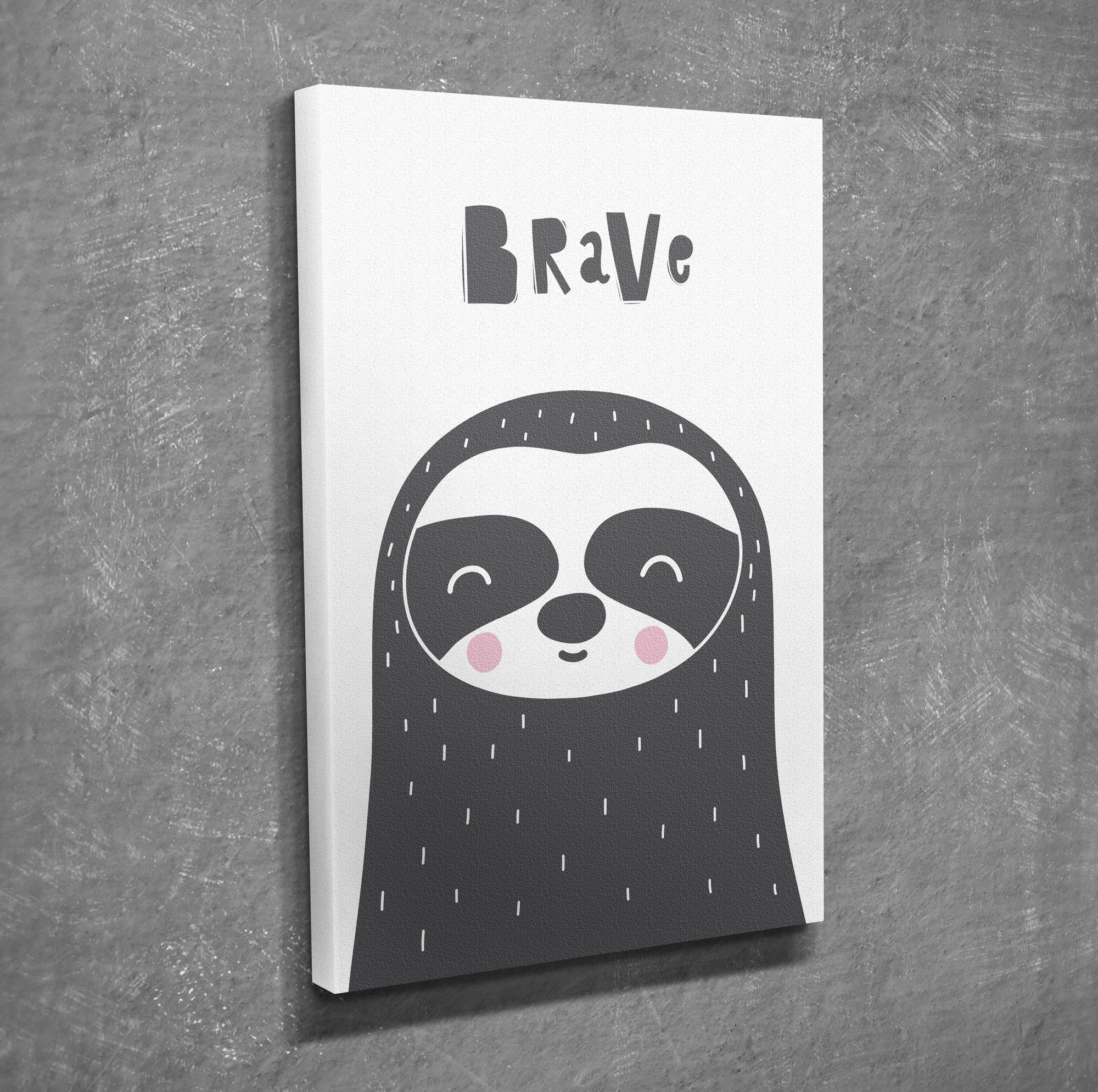 Quadro Decorativo em Tela com Moldura de Madeira - Impressão Digital Multicolor 30x40cm