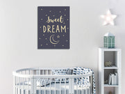 Quadro Decorativo em Tela com Moldura de Madeira - Impressão Digital Multicolor 30x40cm