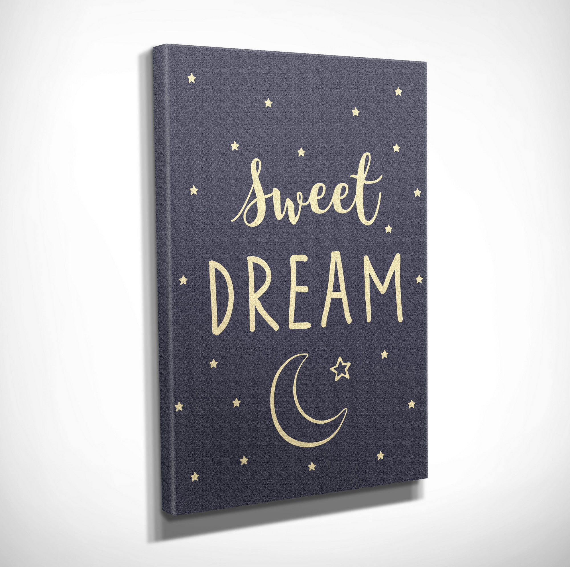 Quadro Decorativo em Tela com Moldura de Madeira - Impressão Digital Multicolor 30x40cm