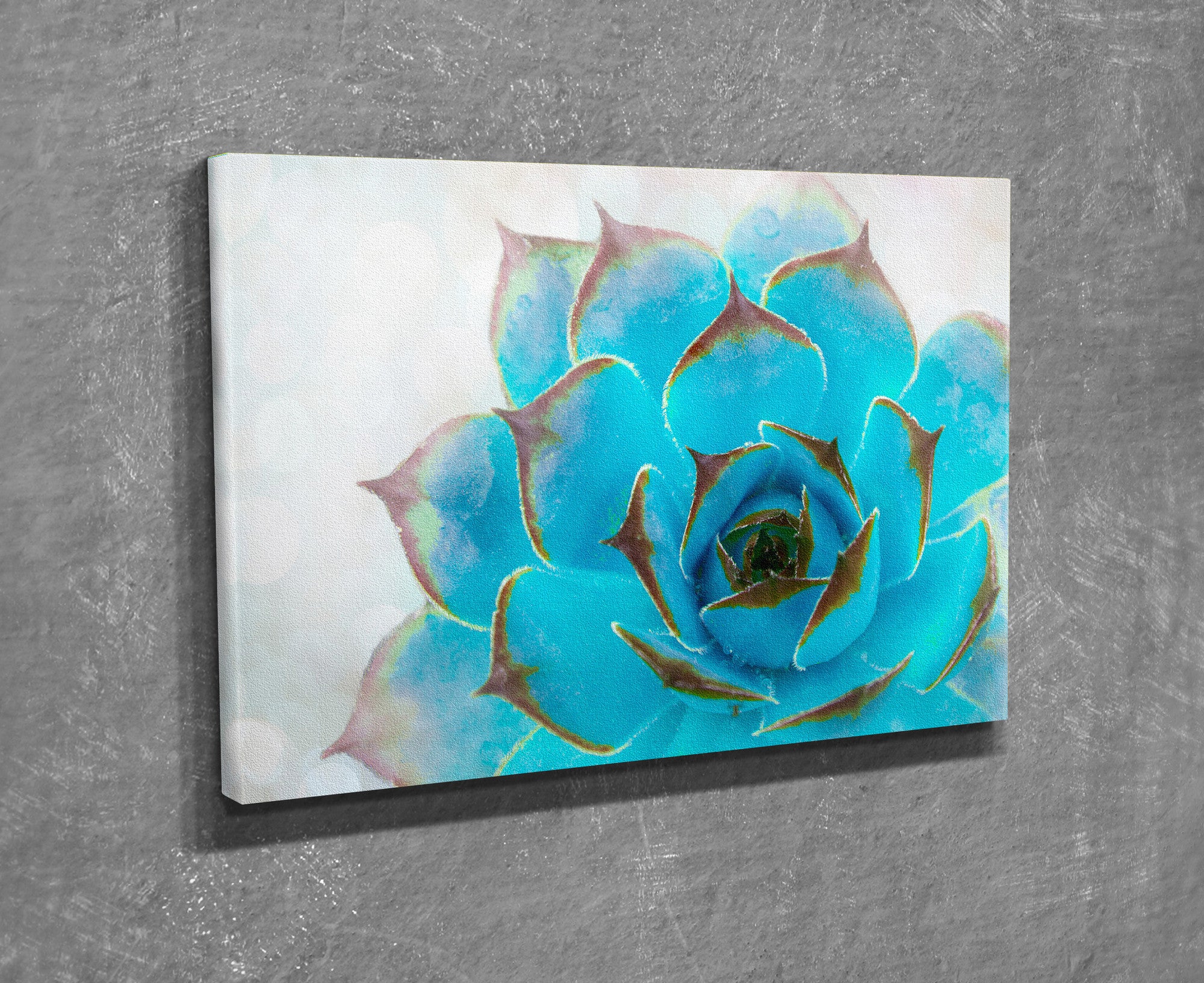 Quadro Decorativo em Tela com Moldura de Madeira - Impressão Digital Multicolor 30x40cm