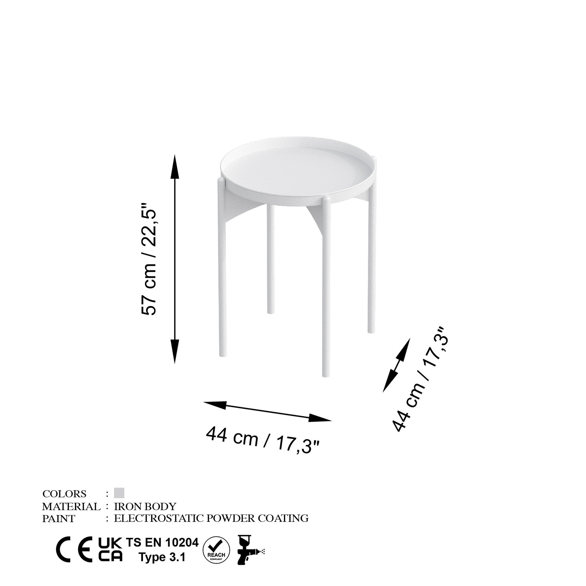 Mesa de Centro-SHB-002-Branco