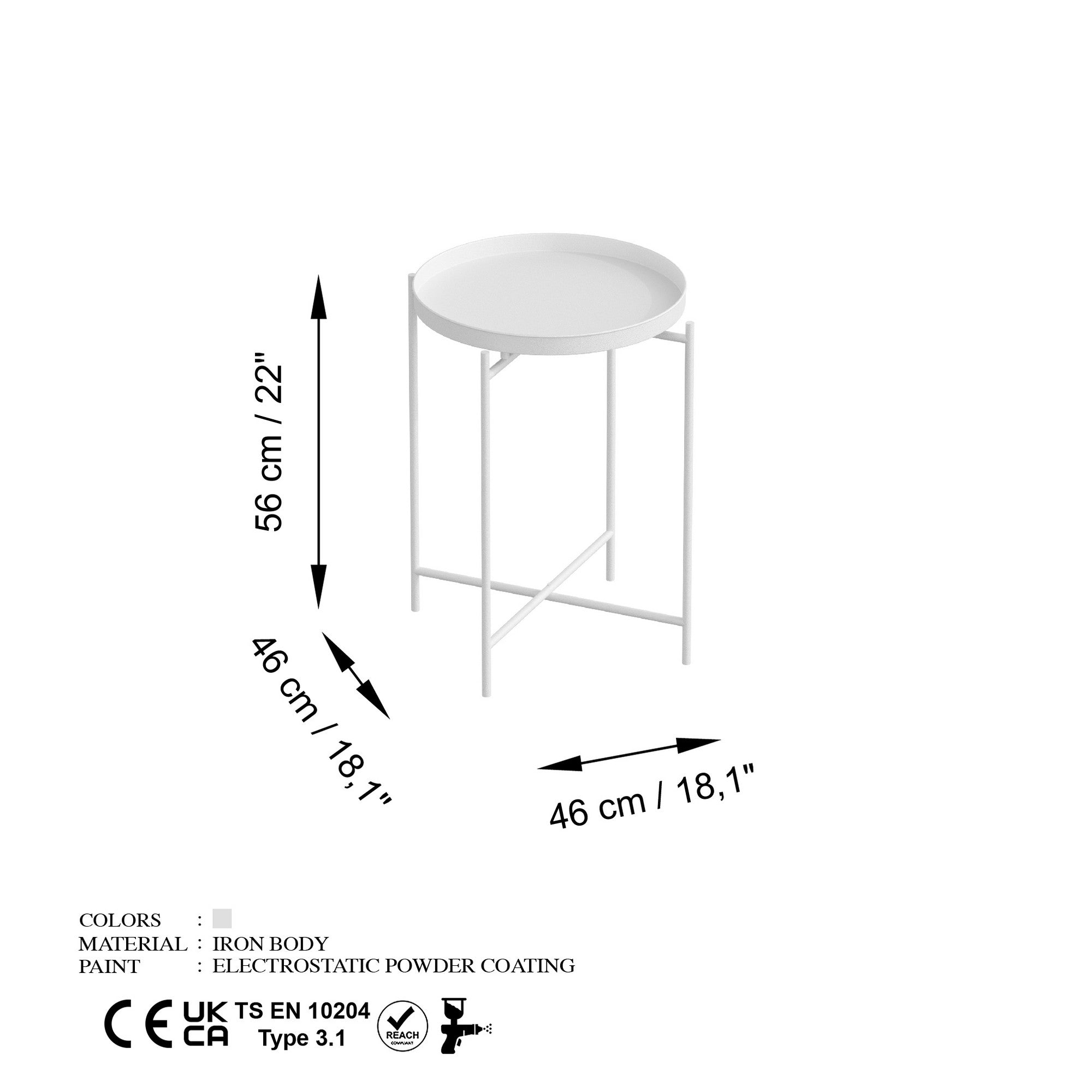 Mesa de Centro-SHB-007-Branco
