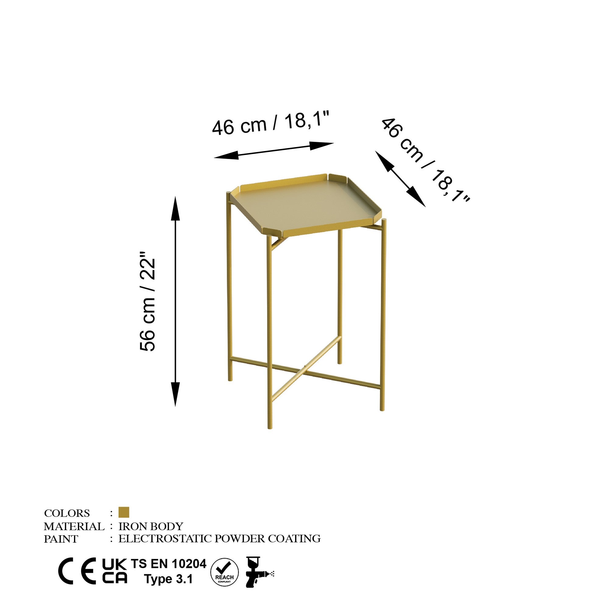 Mesa de Centro-SHB-008-Ouro