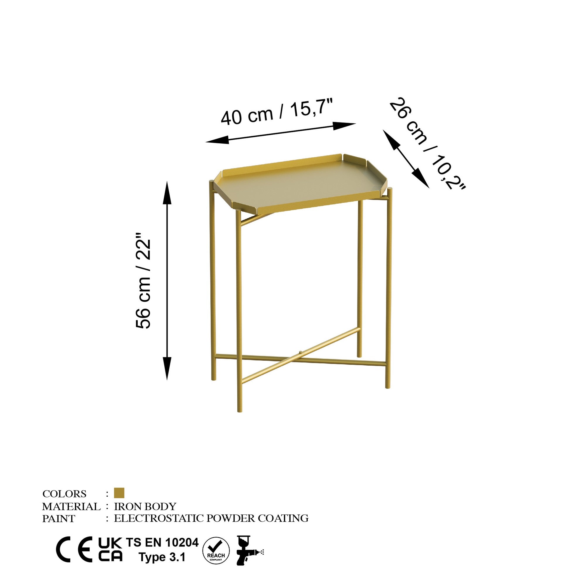 Mesa de Centro-SHB-009-Ouro