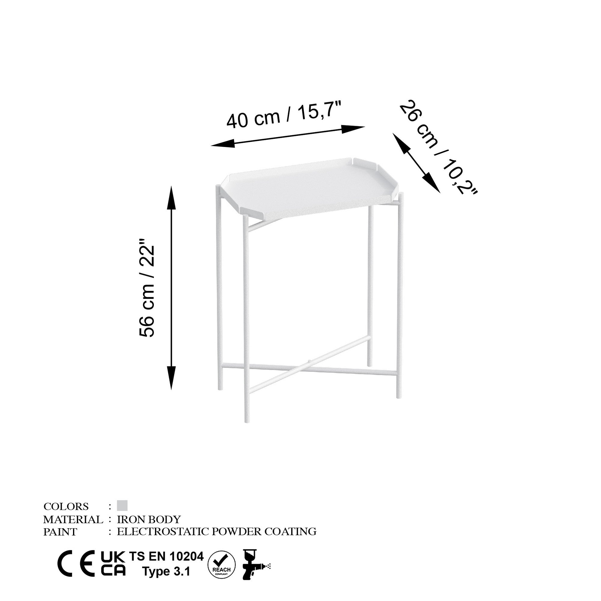 Mesa de Centro-SHB-009-Branco