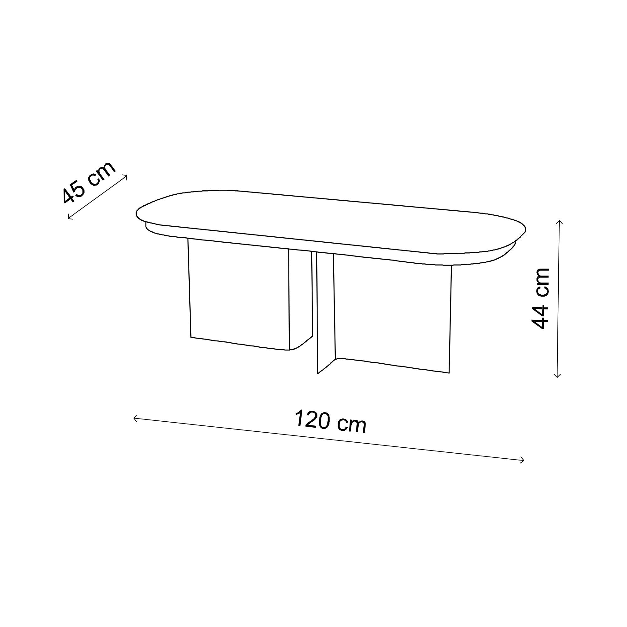 Mesa de Centro-Shb-010-A-Ouro