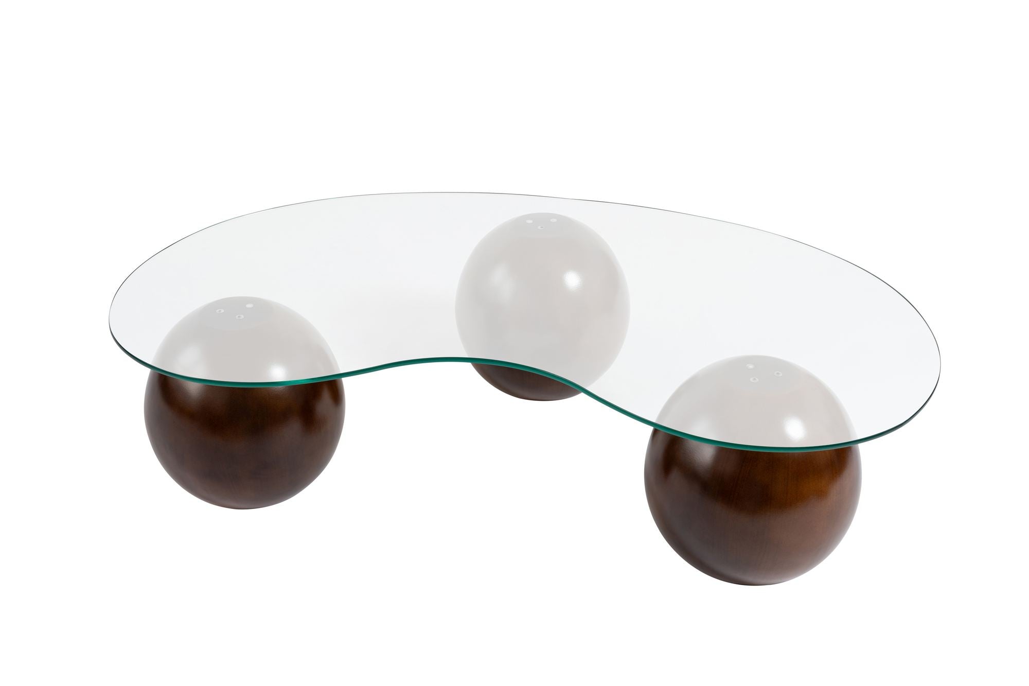 Mesa de Centro-Sphere-Nogueira
Transparente